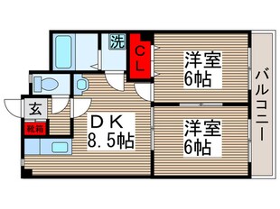 メゾンマリーンの物件間取画像